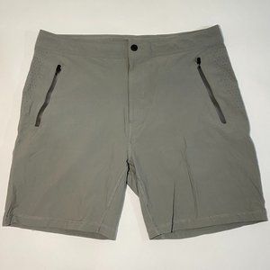 Mack Weldon Water Repellent Breathable Zip Pockets Shorts Men's Size XL